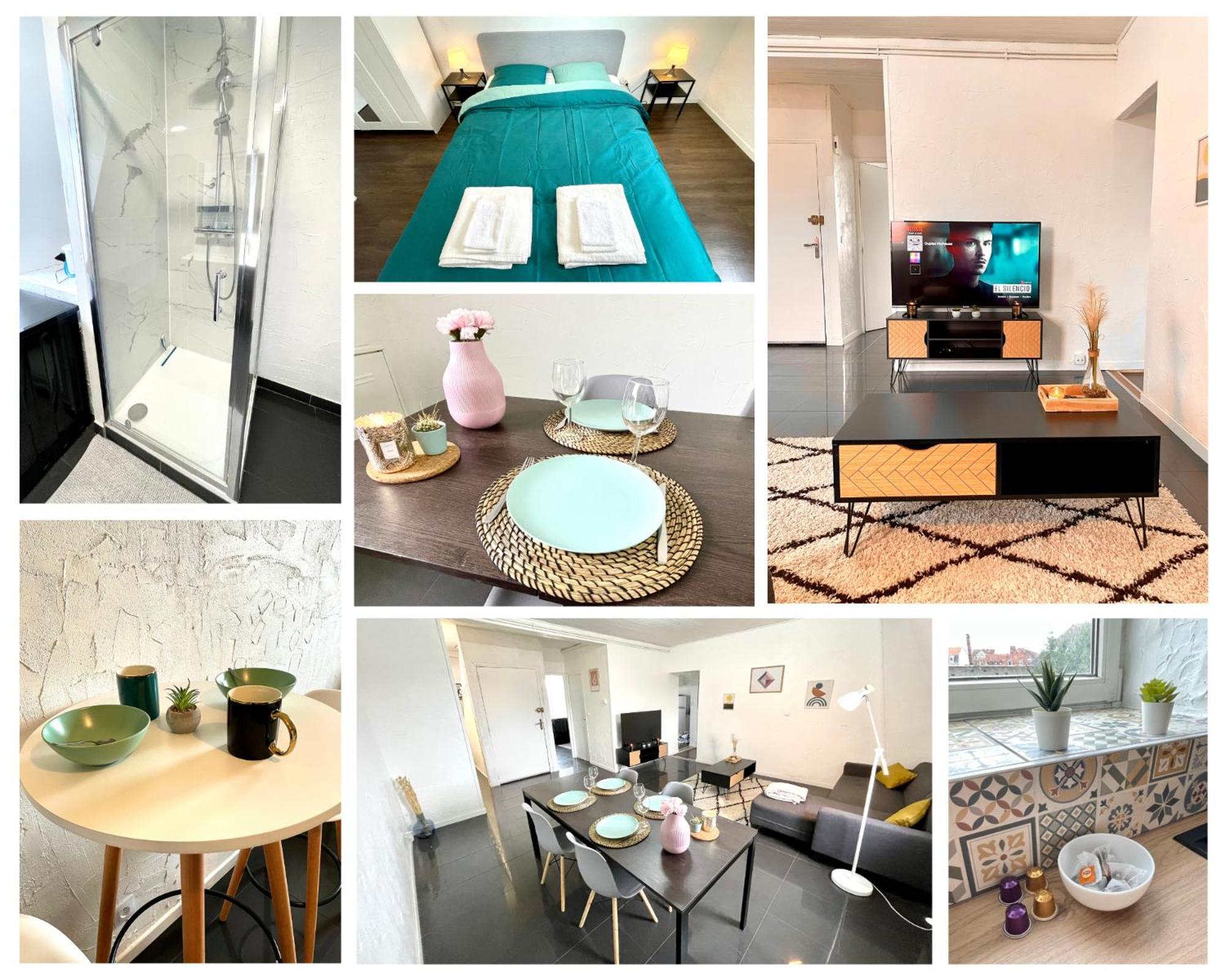 Appartement Duplex 90M2 - 3 Chambres - Mulhouse Ngoại thất bức ảnh