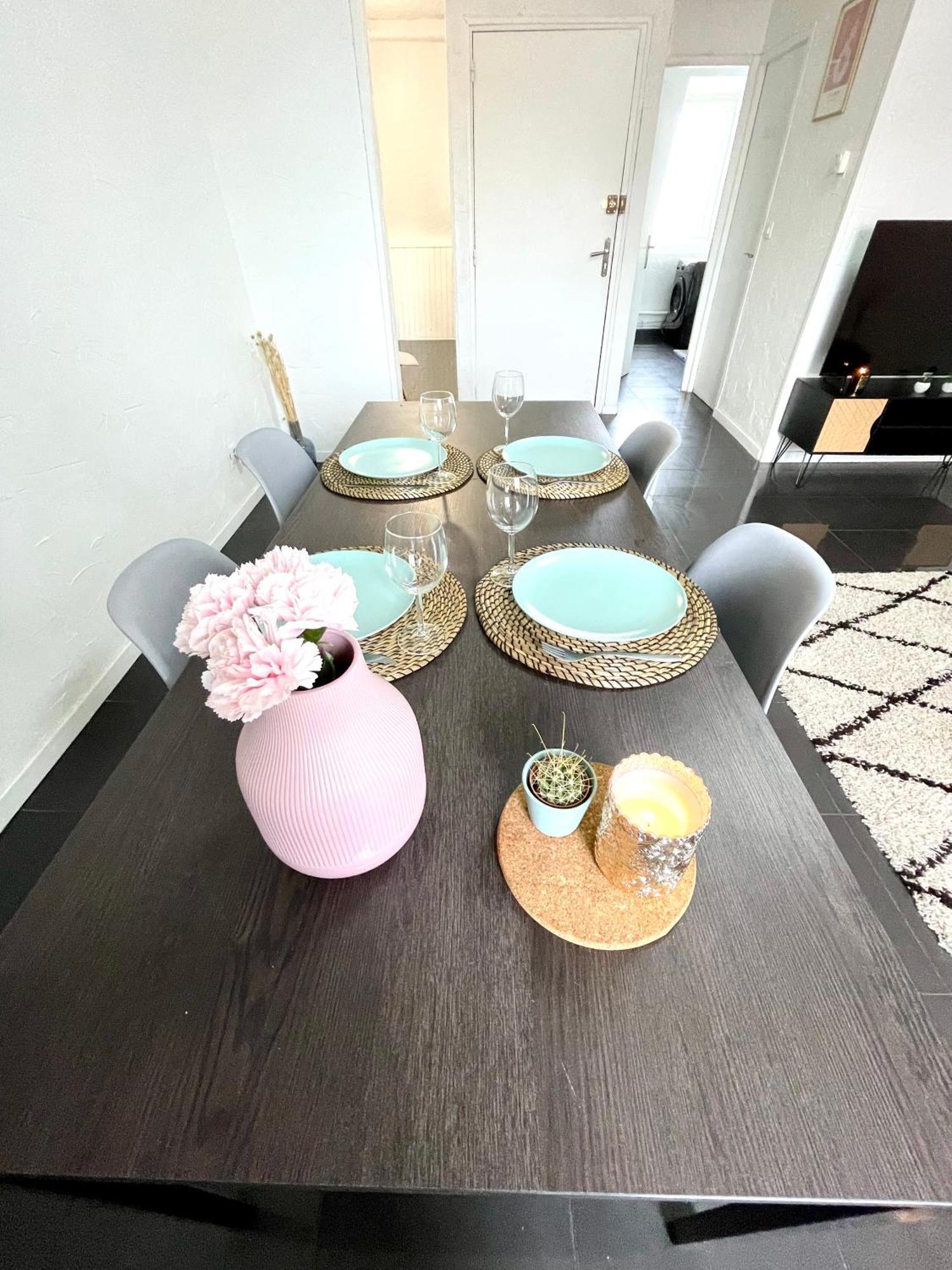 Appartement Duplex 90M2 - 3 Chambres - Mulhouse Ngoại thất bức ảnh